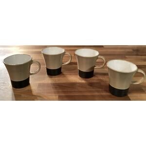 Set of 4 Pfaltzgraff Radius Coffee Mugs Cups